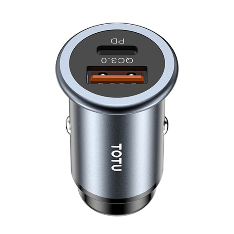 

TOTUDESIGN DCCPD-04 Speedy Series PD + QC Quick Charging Car Charger