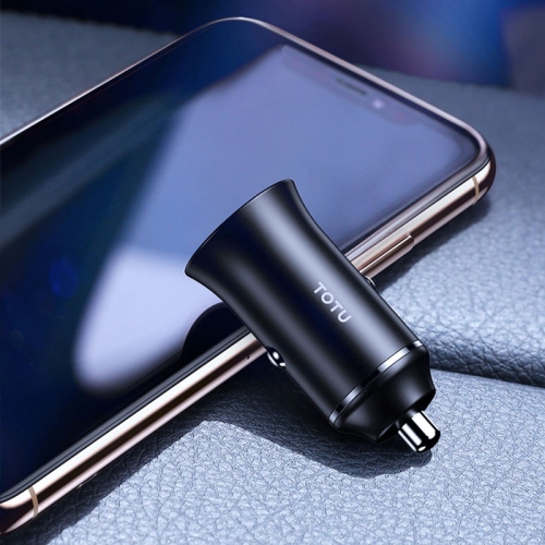 

TOTUDESIGN DCCPD-03 Thunder Series Fully Compatible Quick Charging Car Charger with Cable