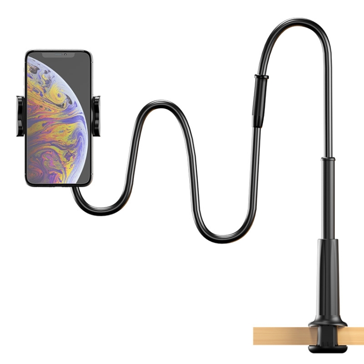 

Licheers LRZJ00 110cm Lazy Bracket 360 Degree Adjustable Desktop Holder for Phone below 6.5 inch (Black)