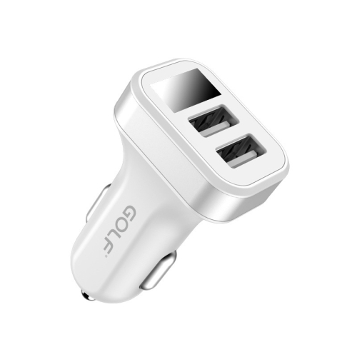 

GOLF GF-C10 2.1A Dual Port Digital Display Intelligent Car Charger