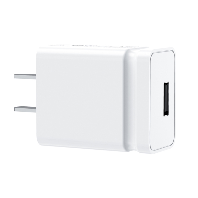 

ROCK T6 1A Single USB Port Travel Charger Power Adapter, CN Plug(White)
