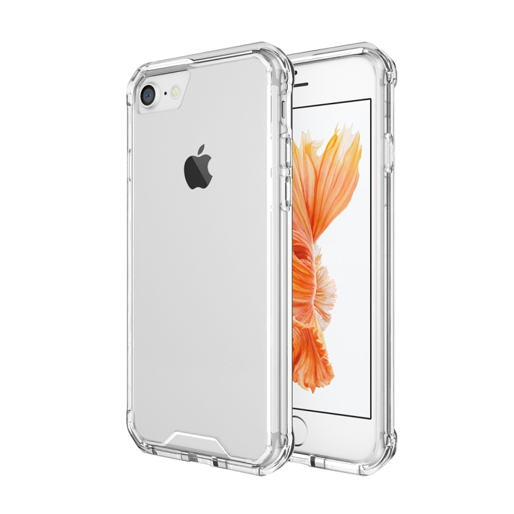 

For iPhone 8 & 7 Shockproof Acrylic + TPU Transparent Armor Protective Case (Transparent)