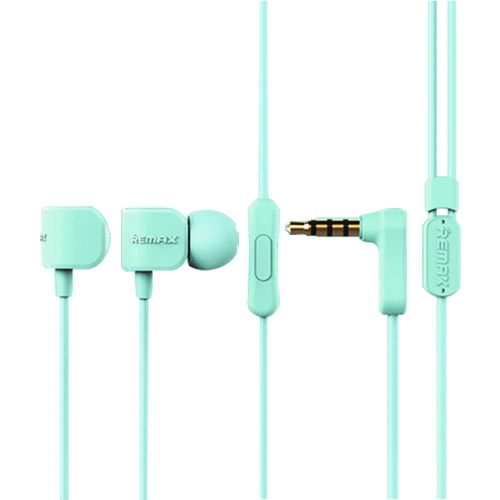 

Remax RM-502 Elbow 3.5mm In-Ear Wired Heavy Bass Sports Earphones with Mic(Mint Green)