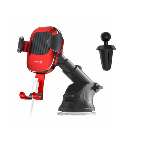 

JOYROOM Glare Series JR-ZS190 Car Suction Cup / Air Outlet Gravity Phone Bracket (Red)
