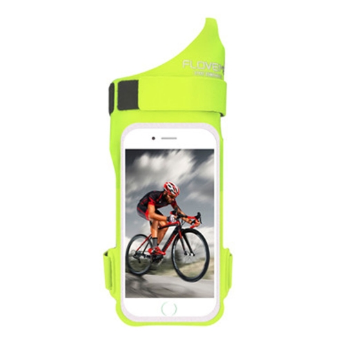 

FLOVEME Universal Sport Cycling Thumb Armband Wristband Case ,Suitable for 5 to 5.5 Inch Mobile Phones(Fluorescent Green Light)