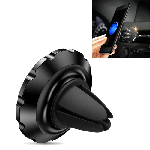 

CAFELE Universal Bright Surface Magnetic Gear Car Air Outlet Vent Mount Phone Holder Stand, for iPhone, Samsung, Huawei, Lenovo, Xiaomi, Sony, HTC(Black)