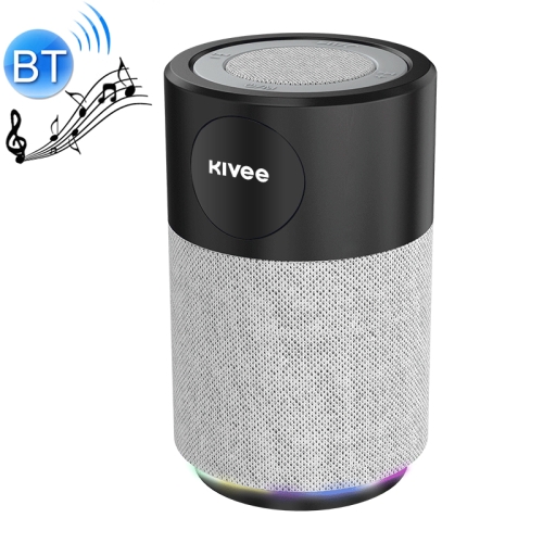 

KIVEE KV-MW05 Mini Wireless Bluetooth Speaker, Support TF & FM & Bluetooth Call (Black Grey)