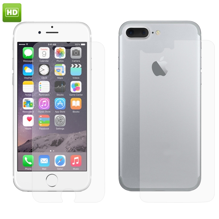 

ENKAY for iPhone 8 Plus & iPhone 7 Plus HD PET Front + Back Screen Protector