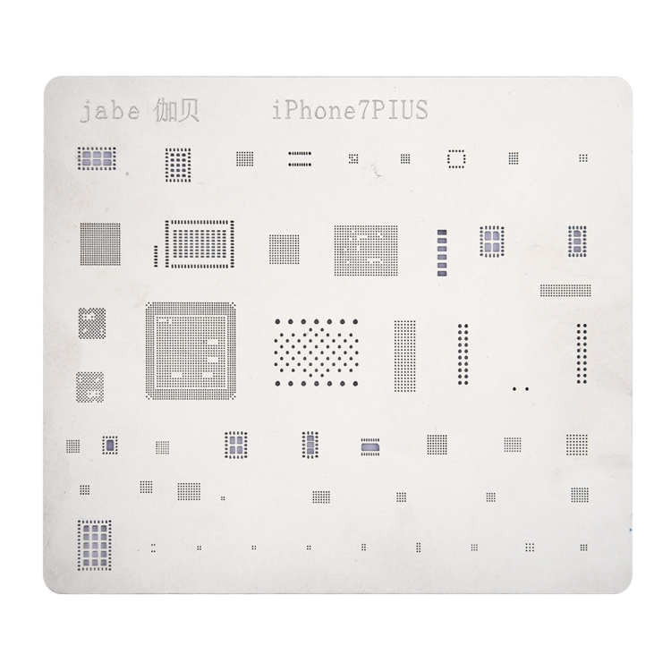 

Mobile Phone Rework Repair BGA Reballing Stencils For iPhone 7 Plus