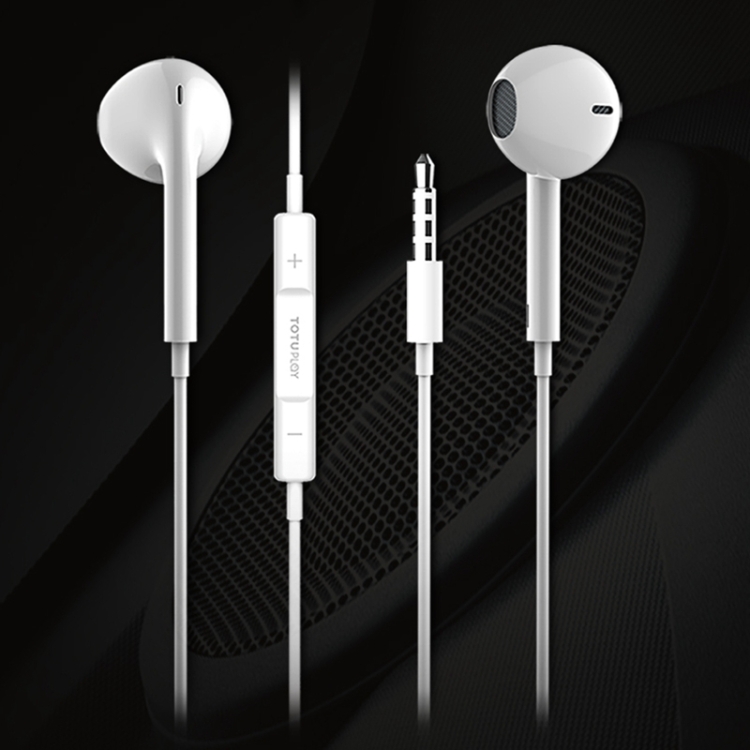 

TOTUDESIGN Yao Series AUL12 In-ear HiFi Wired Earphone with Mic & Line Control, Cable Length: 1.2m