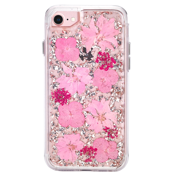 

Gold Powder Flower Pattern Case for iPhone 8 & 7 & 6