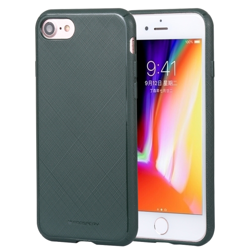

MERCURY GOOSPERY STYLE LUX Shockproof Soft TPU Case for iPhone 8 & 7 (Green)