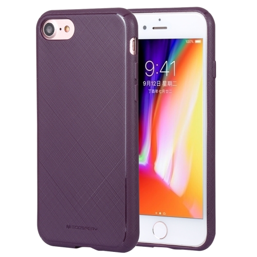 

GOOSPERY STYLE LUX Shockproof Soft TPU Case For iPhone SE 2020 & 8 & 7 (Purple)