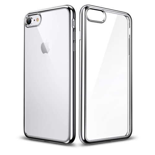 

ESR Essential Twinkler Series Ultra-thin Transparent Soft TPU Case for iPhone 8 / 7(Silver)