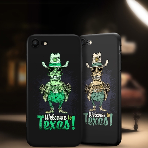 

ESR illusDesign Series Luminous Texas Sergeant Pattern PC Case for iPhone 8 / 7