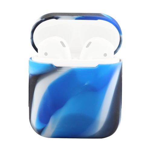 

Portable Wireless Bluetooth Earphone Silicone Protective Box Anti-lost Dropproof Storage Bag for Apple AirPods 1/2(Earphone is not Included)