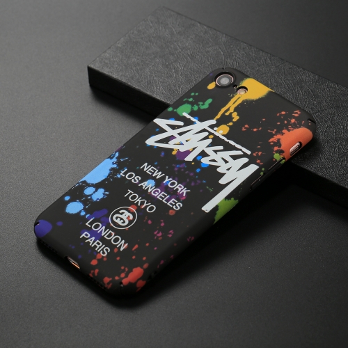

For iPhone 8 & 7 Paint Pattern Luminous Protective Back Cover Case
