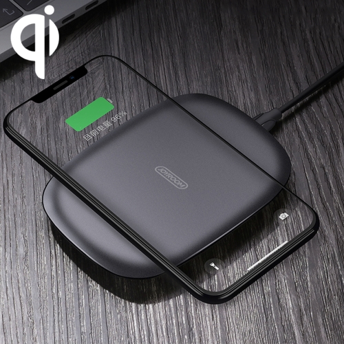 

JOYROOM JR-A12 Desktop 5W Fast Charging Qi Wireless Charger Pad, For iPhone, Galaxy, Huawei, Xiaomi, LG, HTC and Other Smart Phones (Black)