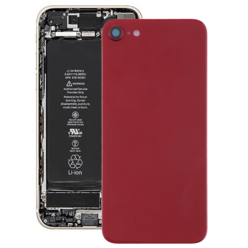 

Back Cover with Adhesive for iPhone 8(Red)