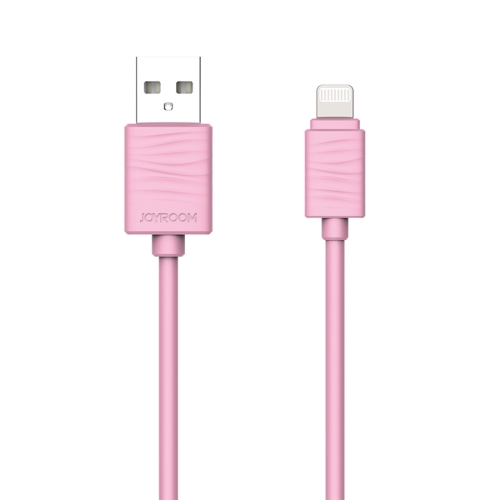 

JOYROOM JR-S118 1m 2.4A 8 Pin to USB Data Sync Charging Cable, For iPhone X, iPhone 8, iPhone 7 & 7 Plus, iPhone 6 & 6s, iPhone 6 Plus & 6s Plus, iPhone 5 & 5s & 5C, iPad Air, iPad mini(Pink)