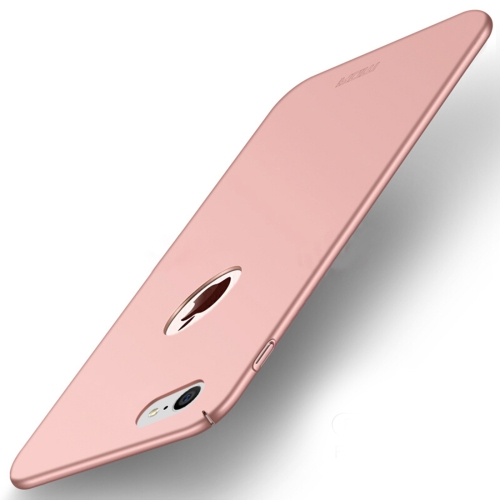 

MOFI for iPhone 8 Frosted PC Ultra-thin Edge Fully Wrapped Up Protective Case Back Cover(Rose Gold)