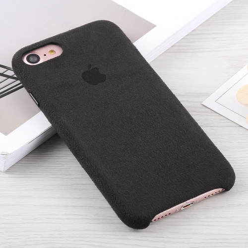 

Suede PC Protective Back Cover Case for iPhone 8 & 7(Black)