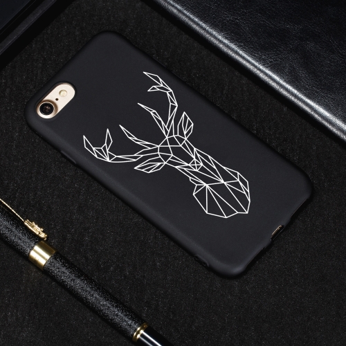 

Elk Painted Pattern Soft TPU Case for iPhone 8 & 7