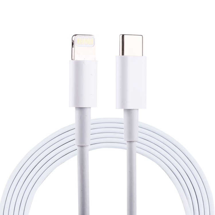 

2m USB-C / Type-C Male to 8 Pin Male Quick Charge Cable, For iPhone, iPad, Samsung, Huawei, Xiaomi, LG and Other Smartphones