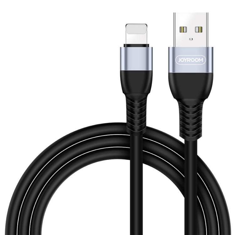 

JOYROOM JR-S318 2.4A USB to 8 Pin Data Sync Charging Cable, Cable Length: 3m For iPhone XR / iPhone XS MAX / iPhone X & XS / iPhone 8 & 8 Plus / iPhone 7 & 7 Plus / iPhone 6 & 6s & 6 Plus & 6s Plus / iPad (Black)