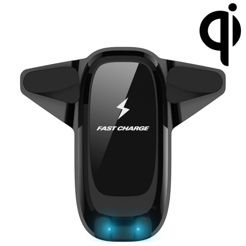 

AiNaU 5W Clip2 Car Qi Wireless Charger Fast Charging Air Vent Phone Holder (Black)