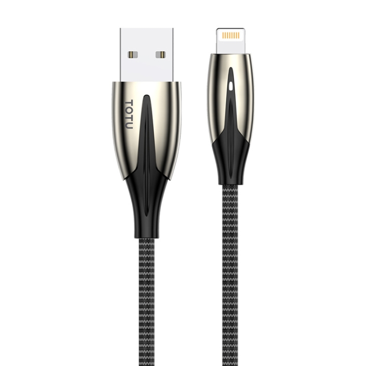 

TOTUDESIGN Interstellar Series 5V 2.4A 8 Pin Charging Data Cable, Length : 1.88m