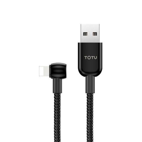 

TOTUDESIGN Shining Series 5V 2.4A 8 Pin Intelligent Power-off Charging Data Cable, Length : 1.2m (Black)