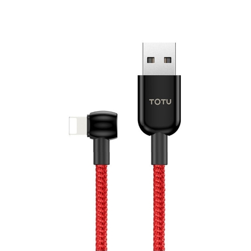 

TOTUDESIGN Shining Series 5V 2.4A 8 Pin Intelligent Power-off Charging Data Cable, Length : 1.2m (Red)