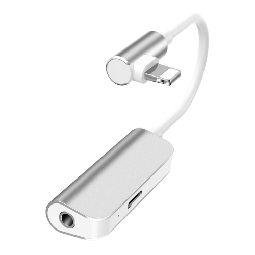

Baseus L50S 2 In 1 8 Pin Male to 3.5mm Female + 8 Pin Female Charging Call Listening Song Audio Headphone Adapter(White)