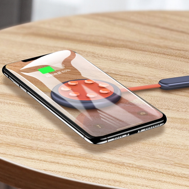 

ROCK W24 Double-sided Fast Charging Wireless Charger (Blue)
