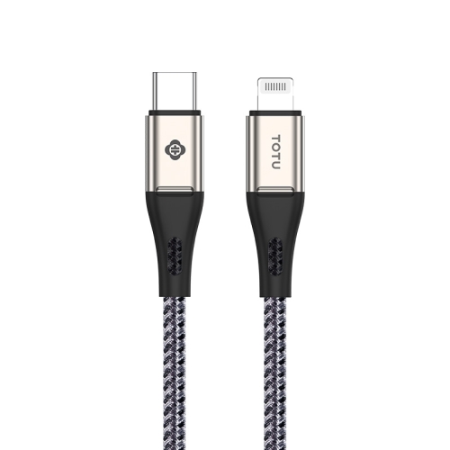 

TOTUDESIGN BPDA-04 Speed Series PD Quick Charging Data Cable (Grey)