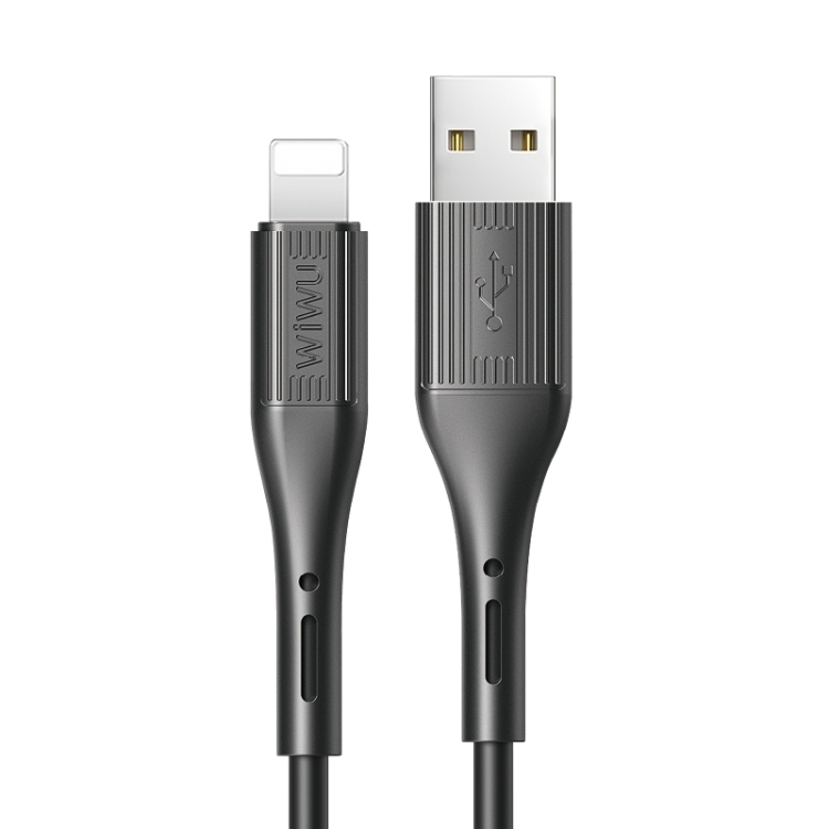 

WIWU G60 1.2m 2.4A USB to 8 Pin Charging Cable (Black)