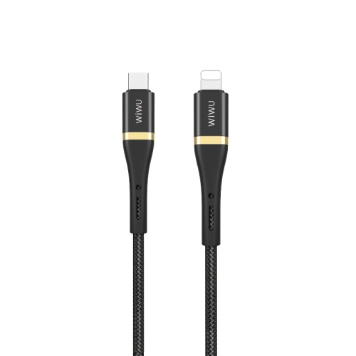 

WIWU Elite Series ED-103 2.4A USB-C / Type-C to 8 Pin Interface Nylon Braided Fast Charging Data Cable, Cable Length: 2m