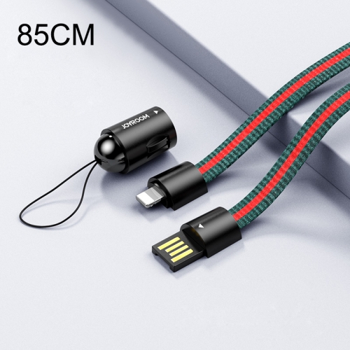 

JOYROOM S-0821G1 G1 Series 2.1A 8 Pin Creative Lanyard Style Charging Data Cable, Length: 85cm (Black)