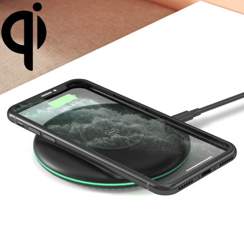 

WIWU M4 10W Universal QI Standard Round Smart Wireless Charger