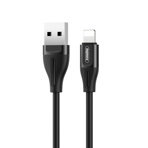 

REMAX RC-075i 1m 2.1A USB to 8 Pin Jell Data Cable(Black)