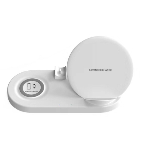 

W74 4 in 1 Multifunctional Wireless Charger for iWatch / iPhone / AirPods (White)