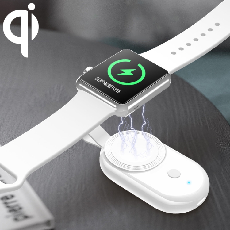 

848 Universal Portable Mobile Power & Magnetic Wireless Charger for Apple Watch Series 6 / 5 / SE / 4 / 3 / 2 / 1