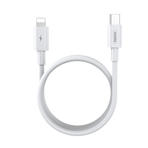 

REMAX Marlik Series RC-175i PD 18W USB-C / Type-C to 8 Pin Interface Fast Charging Data Cable, Cable Length: 1m (White)