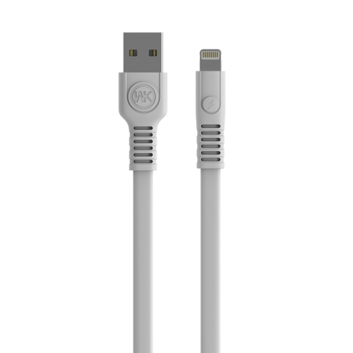 

WK WDC-066i 2.1A 8 Pin Flushing Charging Data Cable, Length: 1m(White)