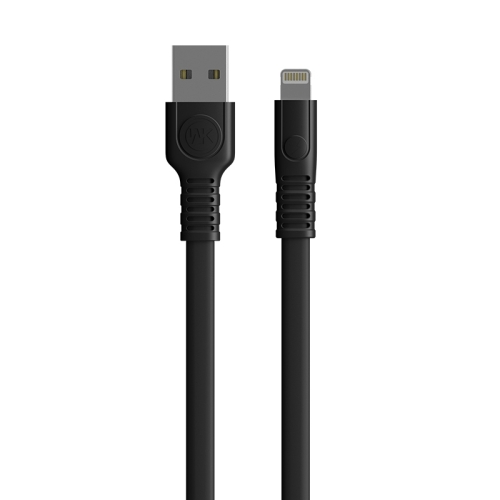 

WK WDC-066i 2.1A 8 Pin Flushing Charging Data Cable, Length: 2m(Black)