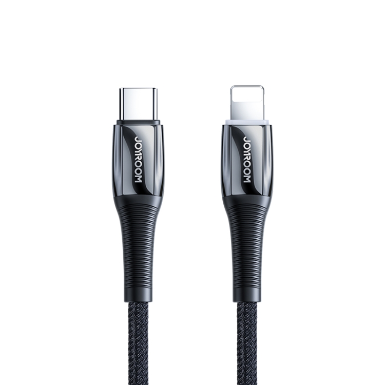 

JOYROOM S-1224K2 20W Type-C to 8 Pin PD Fast Charging Data Cable Length: 1.2m (Black)