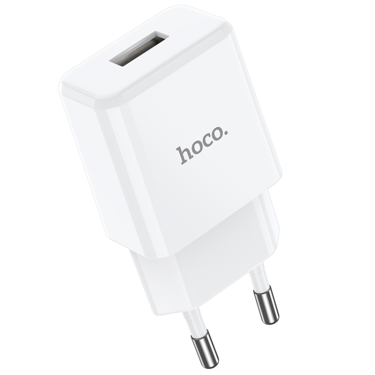 

hoco N9 Especial Single Port Charger Adapter, EU Plug(White)