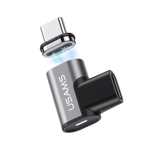 

USAMS SJ527 AU14 USB-C / Type-C to USB-C / Type-C USB 3.1 100W PD Magnetic Adapter