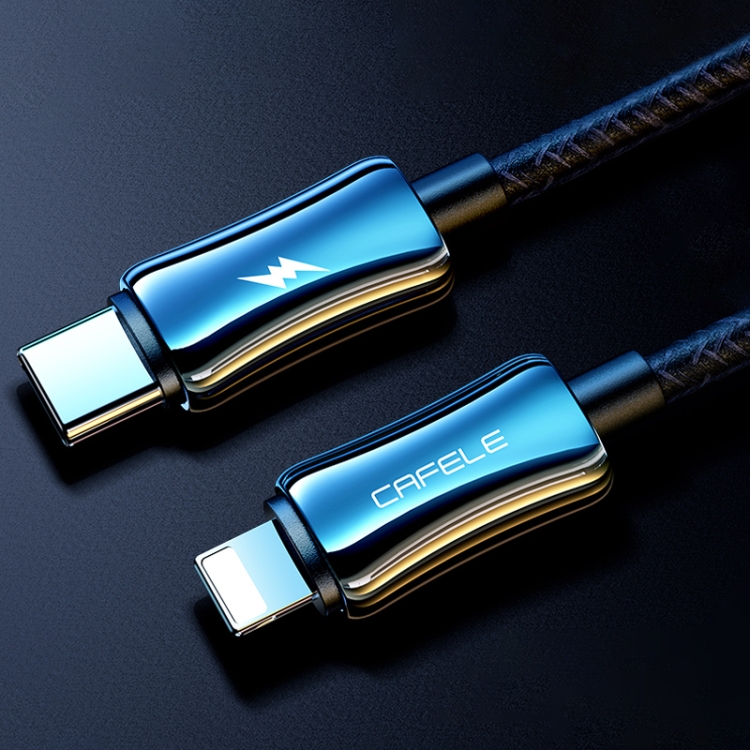 

CAFELE 20W PD USB-C / Type-C to 8 Pin Charging Data Cable, Length: 1.2m